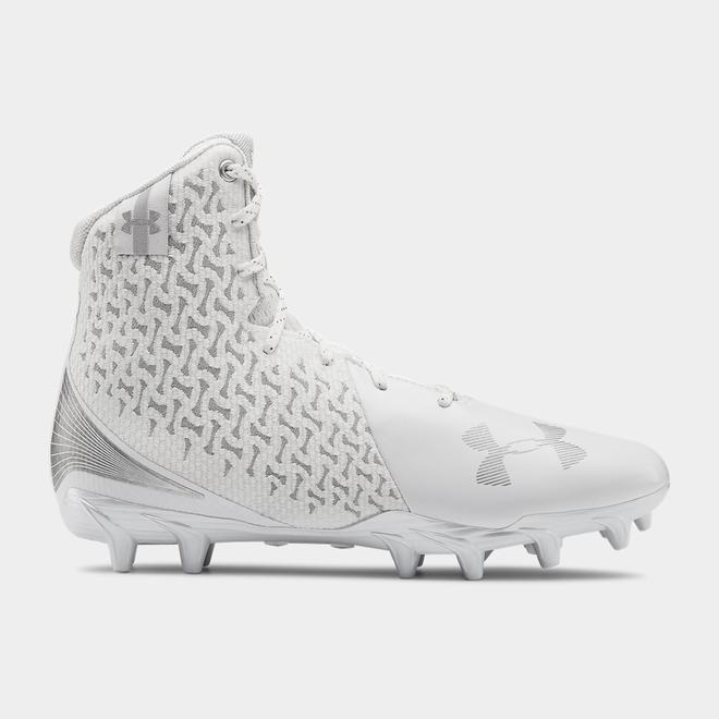 Under Armour Highlight MC - Damske Lacrosse Obuv - Biele